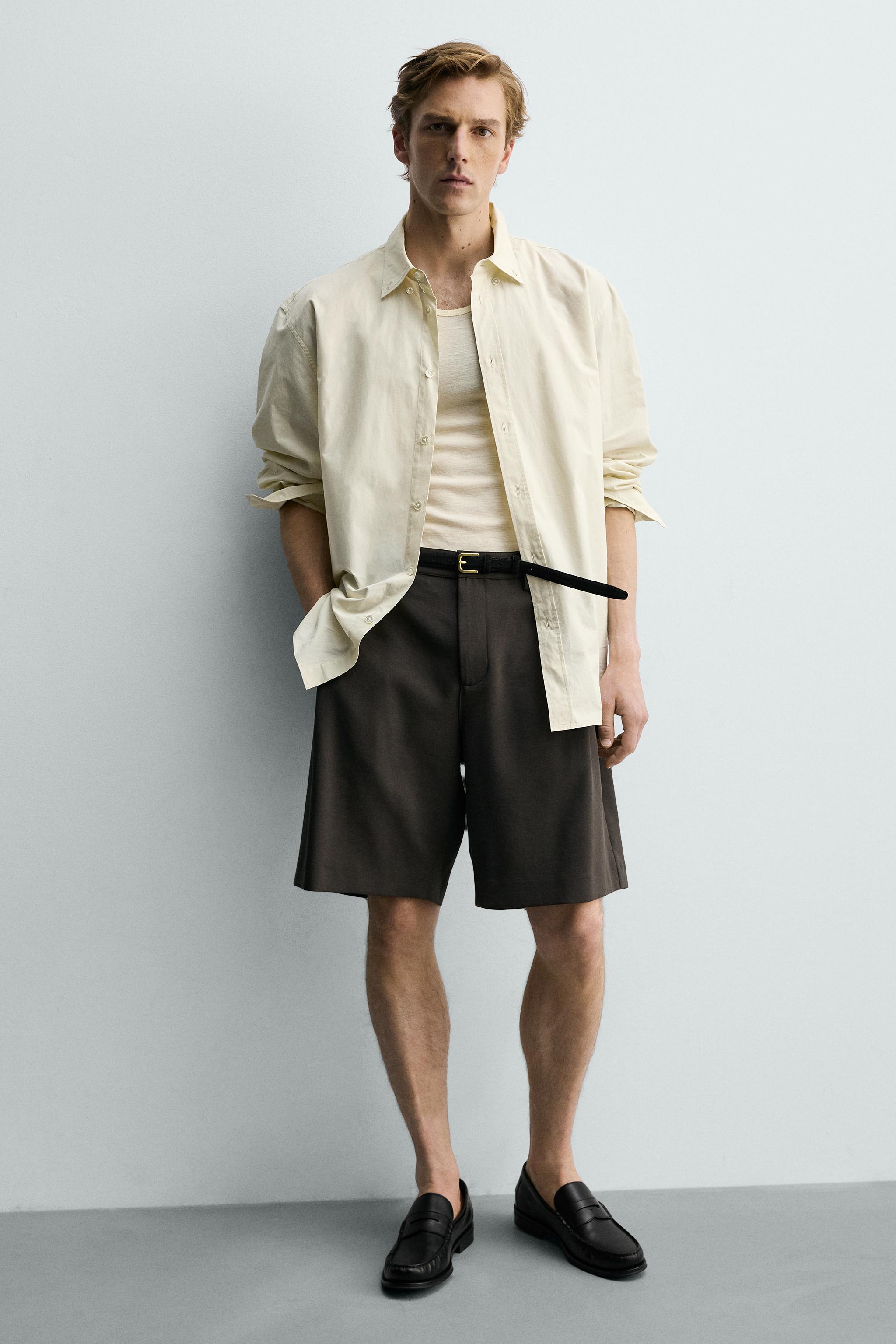 RUCHED LEATHER LOAFERS